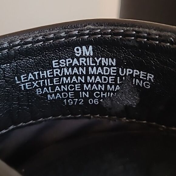 Easy Spirt Vegan Leather Black Ankel Booties - Picture 5 of 13